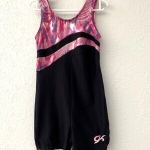 DANCE GYMNASTICS BALLET SHORTS TANK LEOTARD ELITE SPORTSWEAR